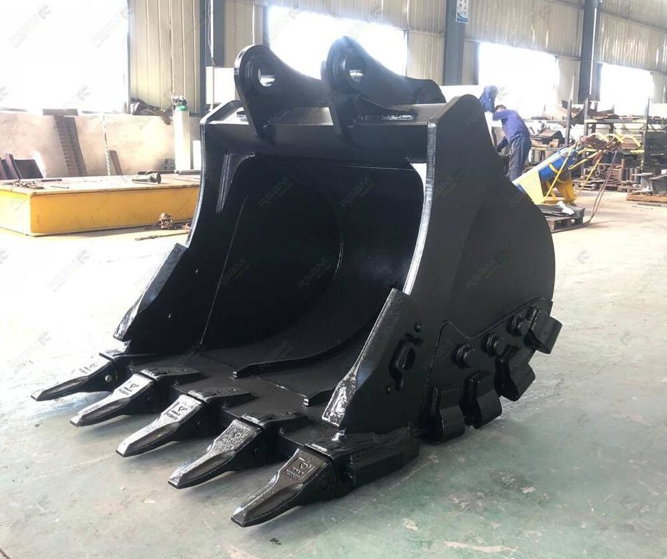 Escavação de lama Excavadora de rocha Balde Dentes de rocha para escavadora 1-80T