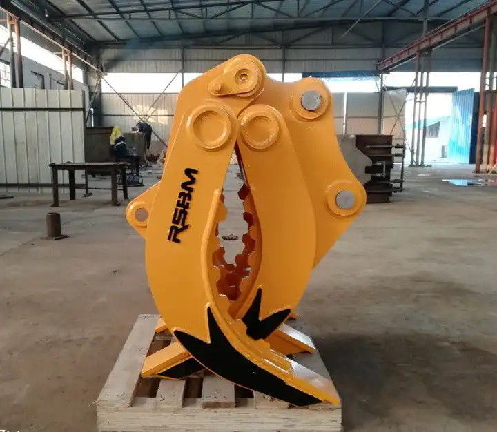 2-84 Ton Excavator Log Grapple RSBM Mecânico Grapple para Trator Compacto