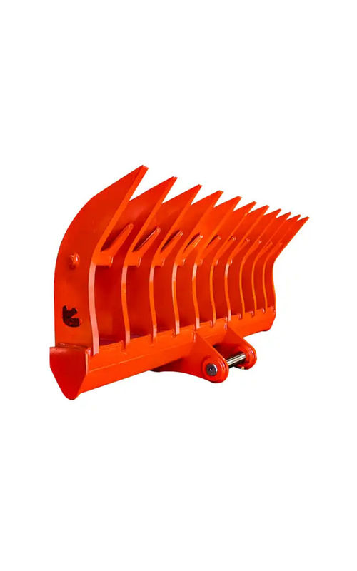 10-20T Rack raiz Para escavadeira varrer detritos volumosos longos deixados no chão