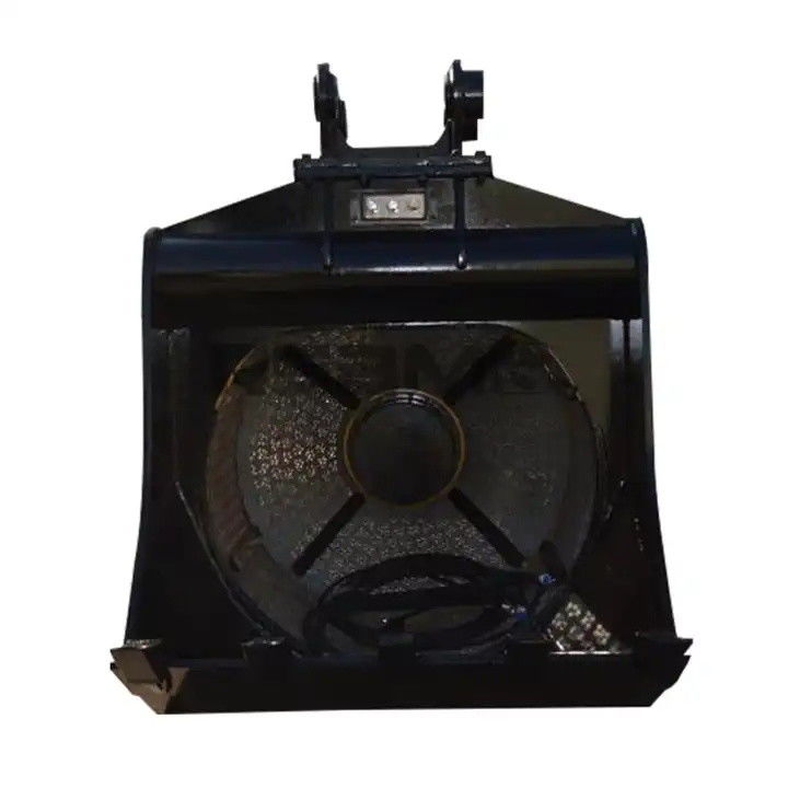 Capacidade 0,8-3,6m3 Balde de filtragem rotativo para escavadeira de 1 a 50 toneladas