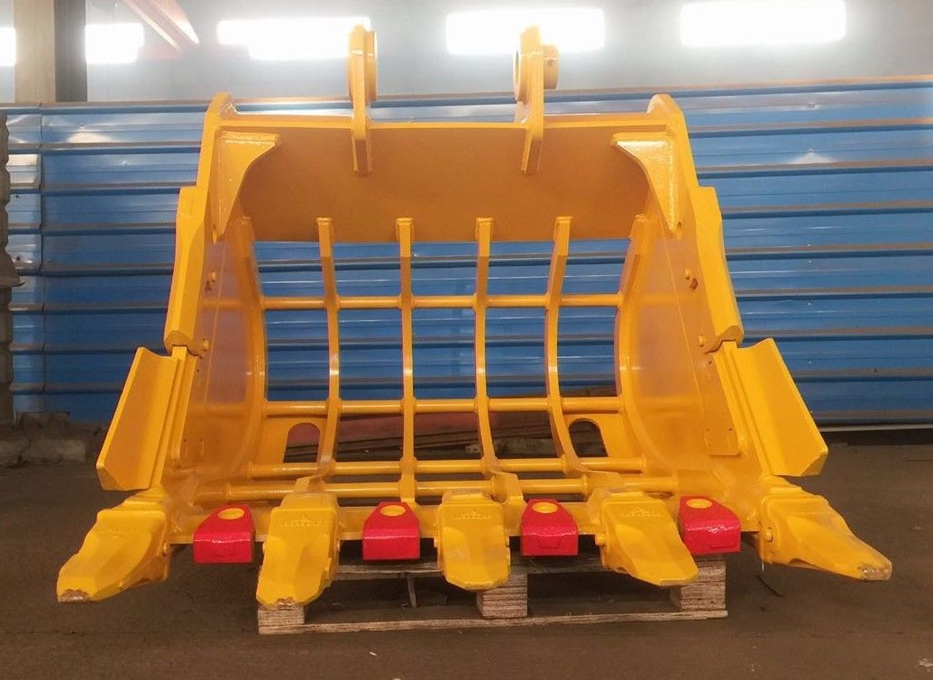 0.3-8m3 Esqueleto de escavadeira Balde 1200mm Largura para classificação de carga pesada