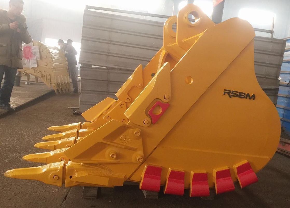 0.3-8m3 Esqueleto de escavadeira Balde 1200mm Largura para classificação de carga pesada