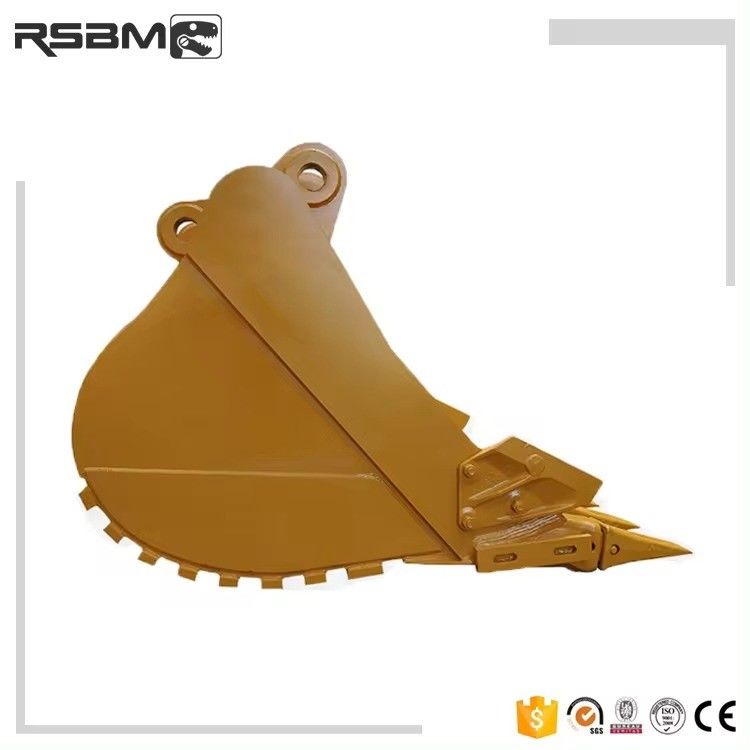Q355 0.1-1.2m3 Resistente ao desgaste Optimum Excavator Digger Bucket para Minging & Construção Rodoviária