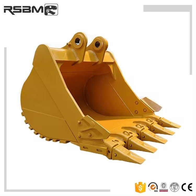 Q355 0.1-1.2m3 Resistente ao desgaste Optimum Excavator Digger Bucket para Minging & Construção Rodoviária