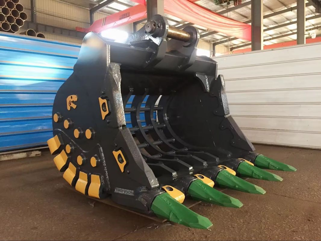 HARDOX450 1-50 toneladas Excavadora Barril de peneira para operações de mineração
