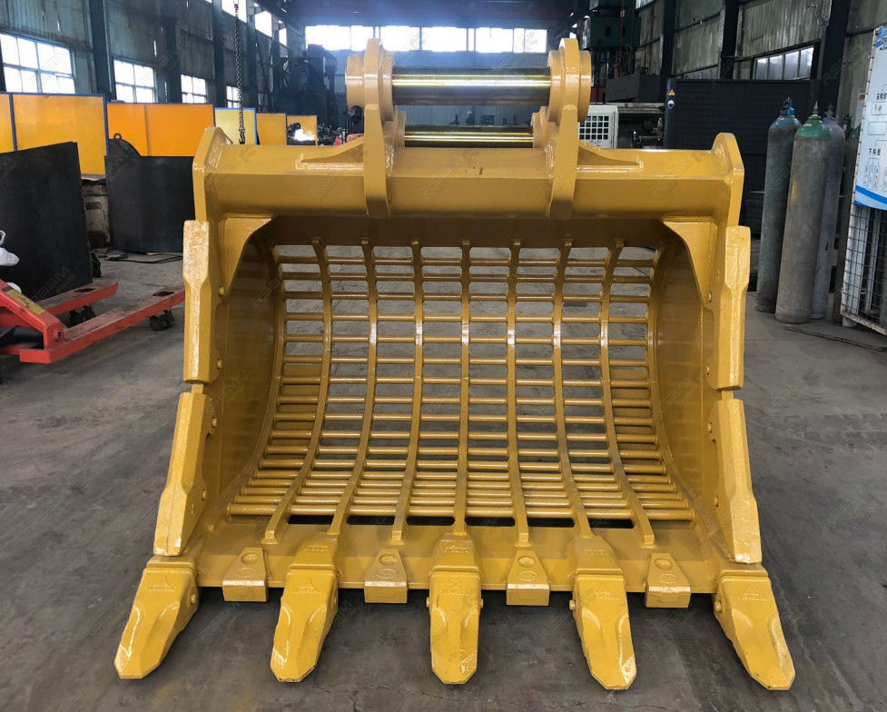 Balde de esqueleto de escavadeira personalizado para escavadeira de 1-80T Fácil de instalar