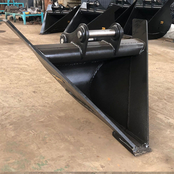 Acessório de balde de escavação de borda de corte de aço com alto teor de carbono para vários modelos de escavadeiras